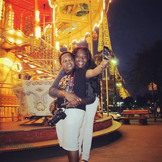 Chinedu Ikedieze (Aki) et sa femme lors d’un voyage romantique à Paris (Photos)