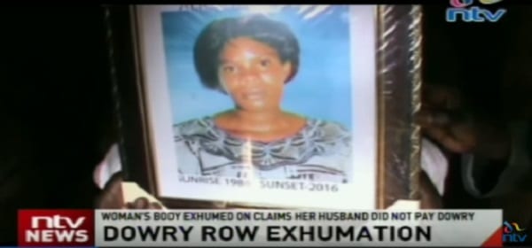 Kenya: Le Corps d'une femme exhumé parce que son mari n'a pas entièrement payé sa dot (PHOTOS)