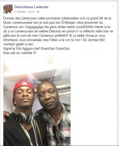 «Debordeaux DJ» dit tout sur l'affaire de son emprisonnement au Cameroun