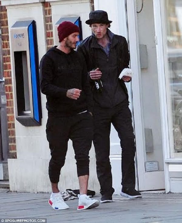 Quand David Beckham apporte le sourire à un sans-abri