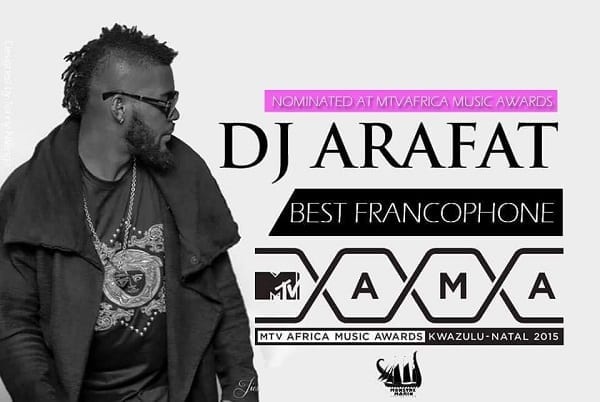Arafat DJ nominé aux MTV AFRICA MUSIC AWARDS + liste complète des nominés