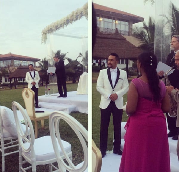 L'acteur ghanéen, Majid Michel et son épouse ont renouvelé leurs vœux de mariage: PHOTOS