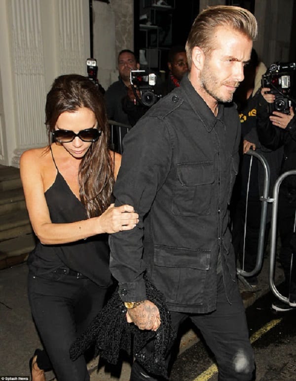David Beckham: Sa femme Victoria se serait uriner dessus lors d'une fête(PHOTOS)