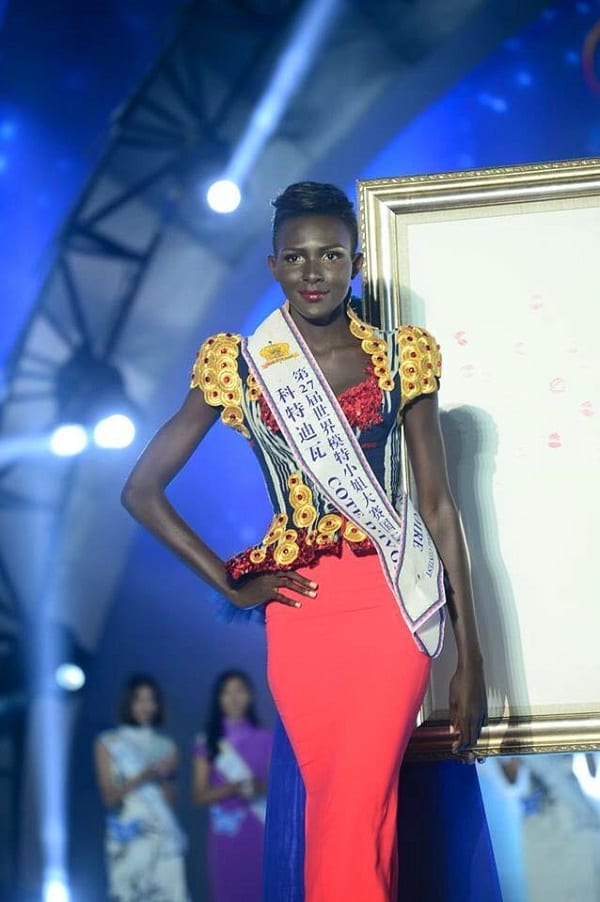 Miss Model Of The World 2015: L'ivoirienne Awa Sanoko,premier mannequin africain à porter la couronne