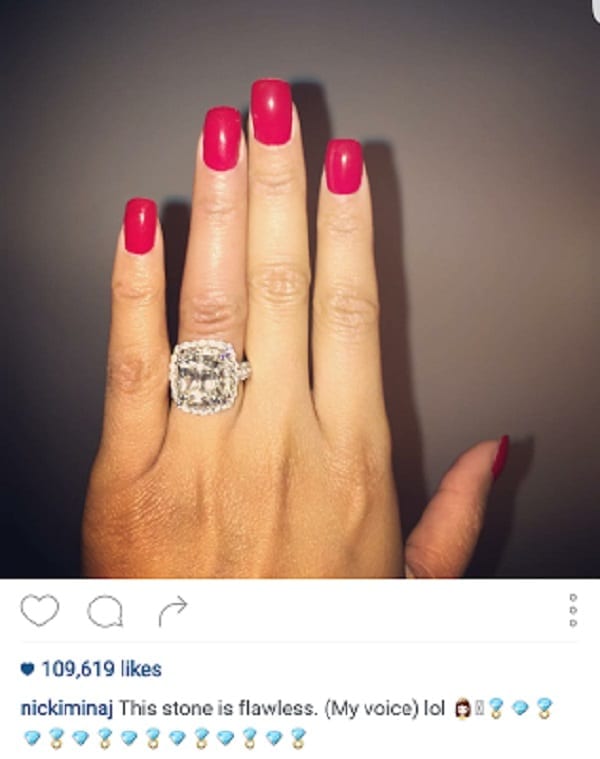 Nicki Minaj serait-elle fiancée à Meek Mill ?