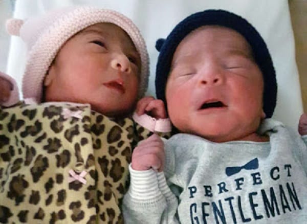 Des jumeaux nés en deux différentes années: PHOTOS