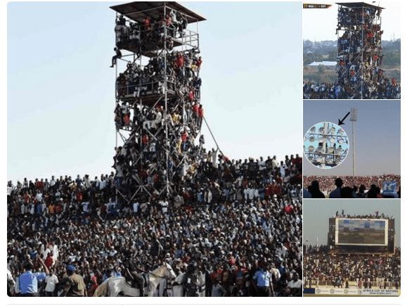 CAN 2017/ Nigeria: plus de 40 000 spectateurs dans un stade de 16 000 places ! (Photos)