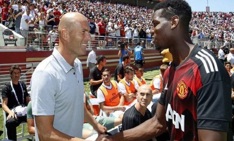 Zinedine-Zidane-Real-Madrid-ne-lâche-pas-l’affaire-pour-Paul-Pogba-Manchester-United