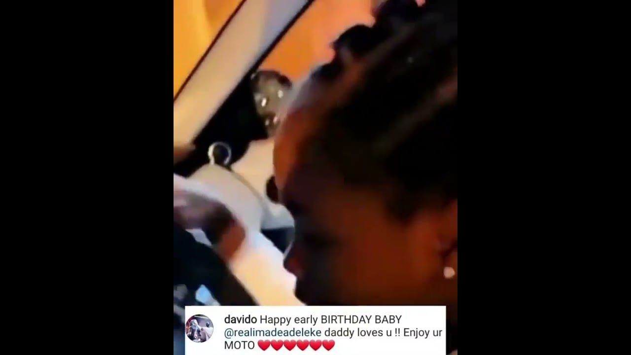 Davido Offre A Sa Fille De 6 Ans Un Range Rover Comme Cadeau D Anniversaire Video