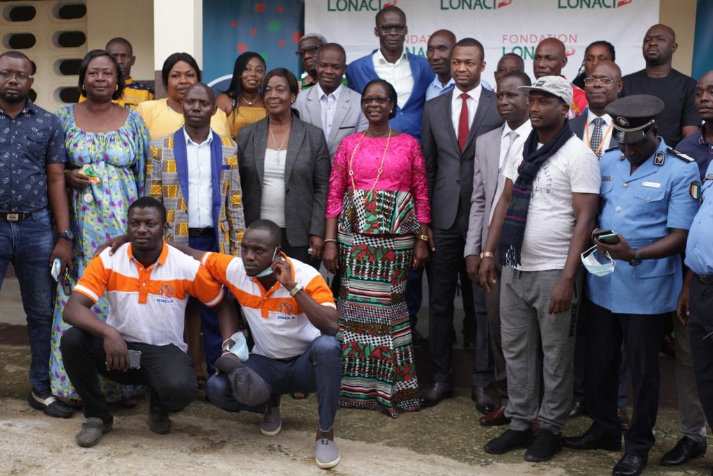 Côte d’Ivoire-Education : la LONACI remet les clés d’un groupe scolaire à Abobo