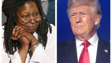 Whoopi Goldberg et Donald Trump