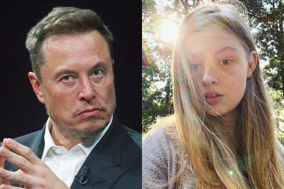 Elon Musk et sa fille transgenre Vivian