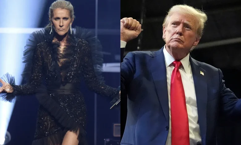 Celine Dion se moque de Donald Trump