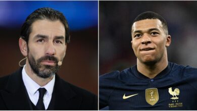 Robert Pires et Kylian Mbappé