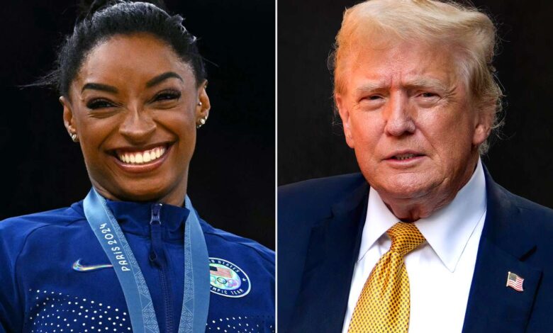 Simone Biles repond à Donald Trump