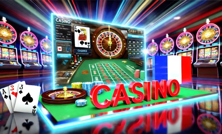 online casino environment with a focus on a French audience