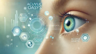 ACUVUE OASYS contact lenses with minimal text