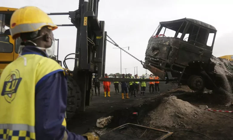 L’explosion d’un camion citerne au Nigeria