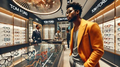 The Tom Ford collection at a Krys store