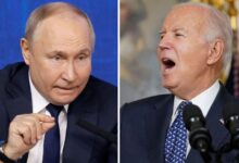 Vladimir Poutine et Joe Biden