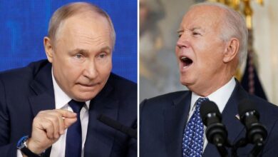 Vladimir Poutine et Joe Biden