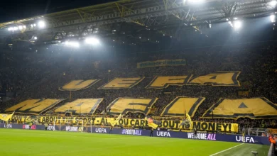 les supporters de Dortmund s’en prennent à l’UEFA