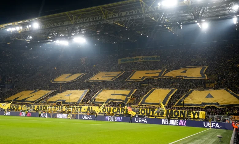 les supporters de Dortmund s’en prennent à l’UEFA